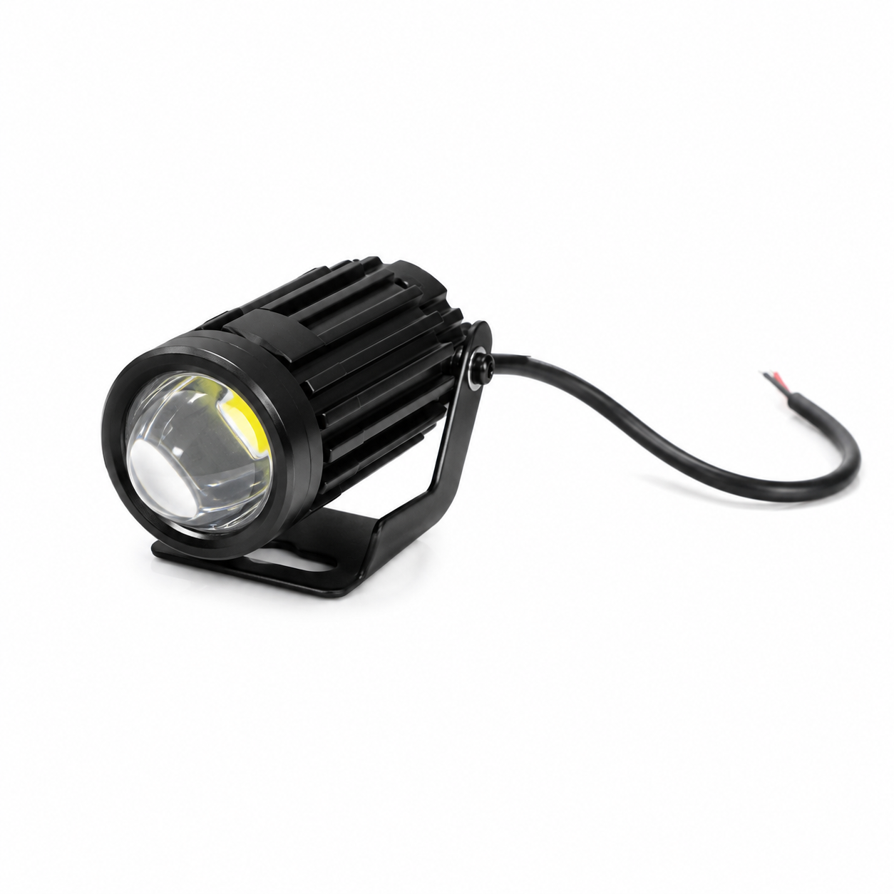 چراغ کمکی LED موتور سیکلت SSLG مدل S10 Light Flicker Pro سفید، زرد و فلاشر
